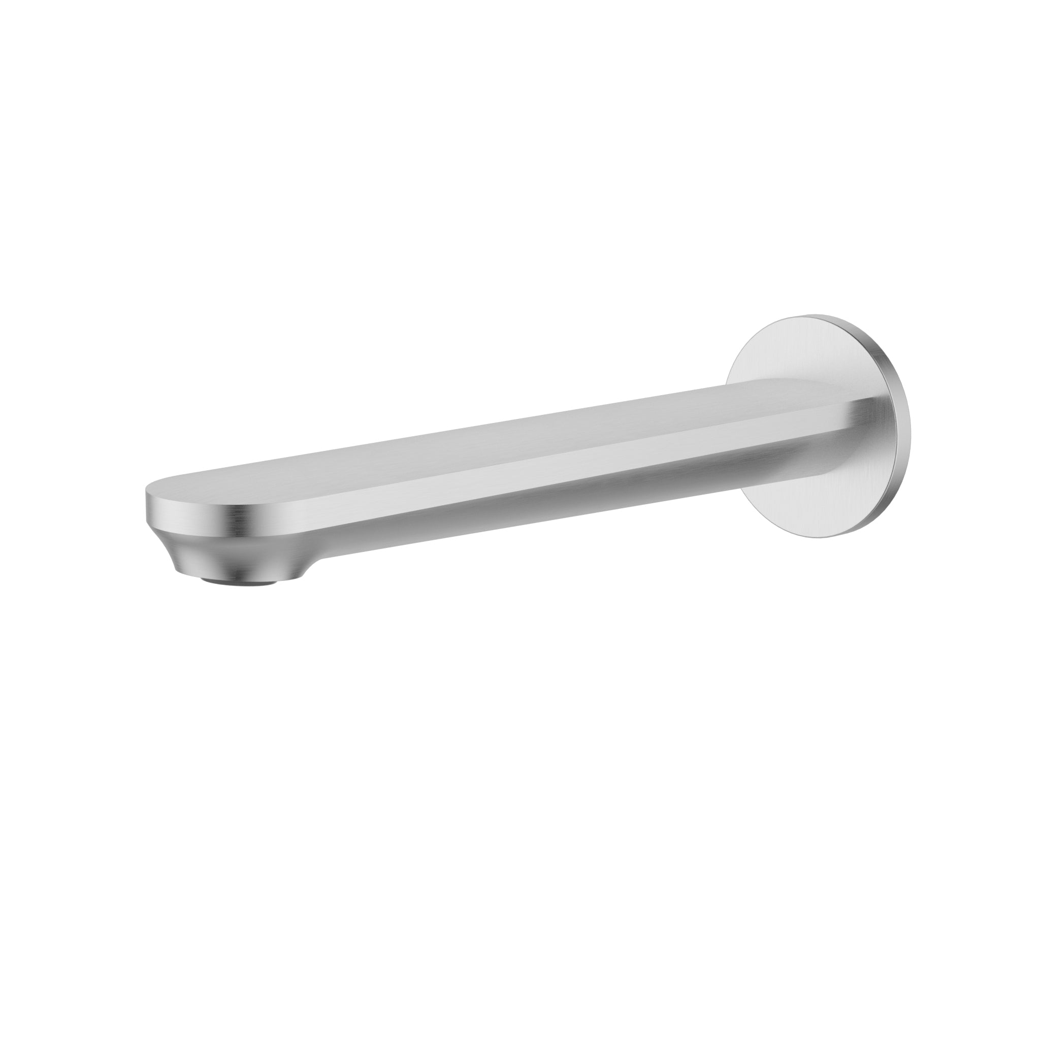 IKON SULU II LEAD FREE BATH SPOUT 226MM BRUSHED NICKEL
