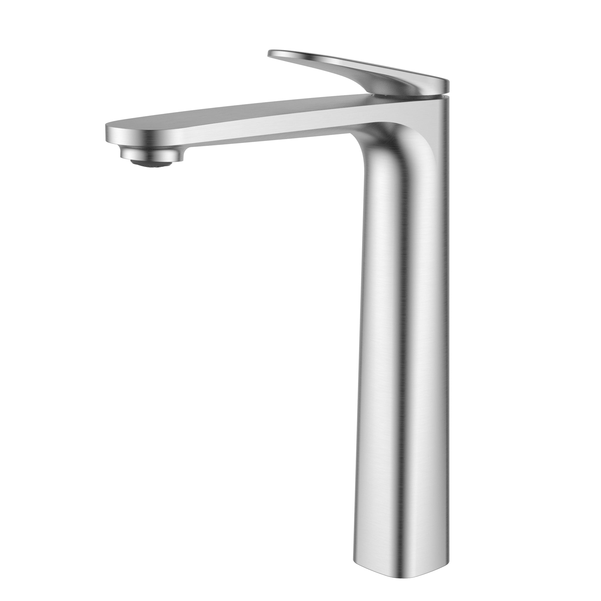 IKON SULU II LEAD FREE HIGH RISE BASIN MIXER 279MM BRUSHED NICKEL