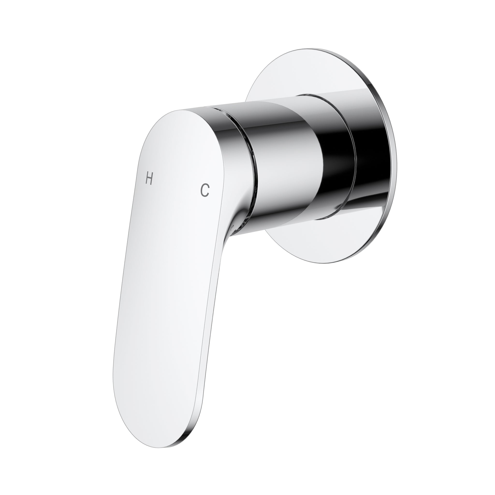 IKON SULU II LEAD FREE WALL MIXER TRIM KIT WITH ROUGH IN BODY CHROME