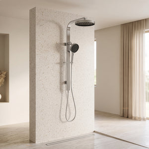 IKON SULU II MULTI-FUNCTION SHOWER SET BRUSHED NICKEL
