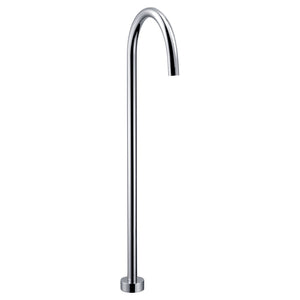 IKON YALE FREESTANDING BATH SPOUT 700MM CHROME