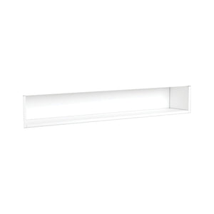 FIENZA SATIN WHITE DISPLAY SHELF INSERT FOR MIRROR CABINET 1200X176MM