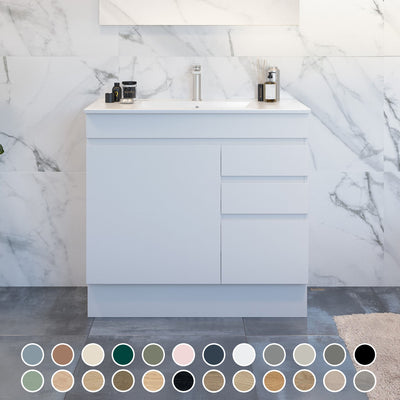 TIMBERLINE INDIANA CUSTOM FLOOR STANDING VANITY (ALL SIZING)