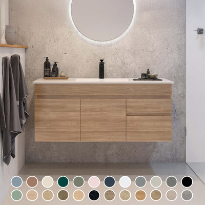 TIMBERLINE INDIANA CUSTOM WALL HUNG VANITY (ALL SIZING)