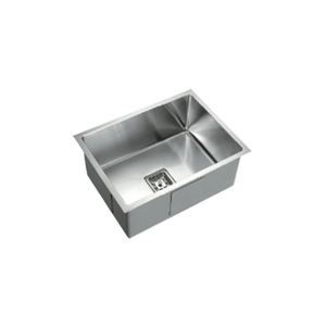 VEROTTI INOX SINGLE BOWL UNIVERSAL STAINLESS STEEL KITCHEN SINK 580MM