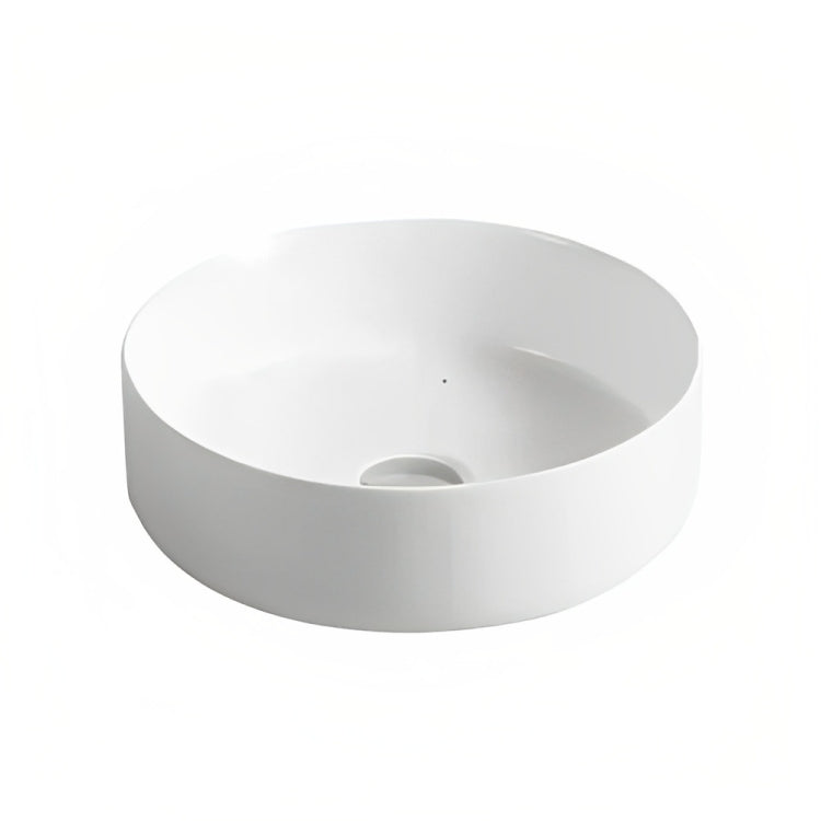 INSPIRE RADIUS RD BASIN 355MM X 355MM GLOSS WHITE