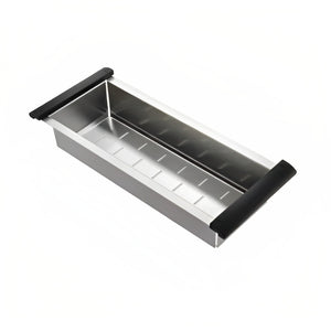 INSPIRE KITCHEN SINK COLANDER CHROME 427MM