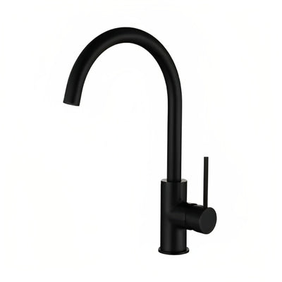 INSPIRE ROUL SINK MIXER 338MM MATTE BLACK