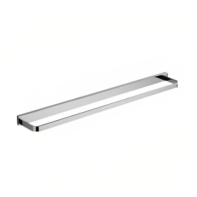 INSPIRE SINGLE NON-HEATED TOWEL RAIL CHROME 600MM AND 750MM