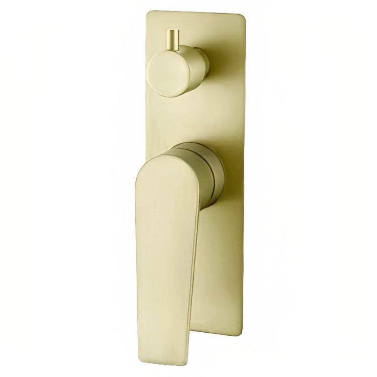 INSPIRE ZEVIO WALL DIVERTER MIXER BRUSHED GOLD