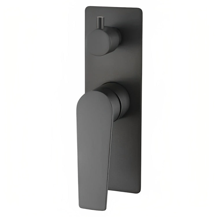 INSPIRE ZEVIO WALL DIVERTER MIXER 200MM GUN METAL