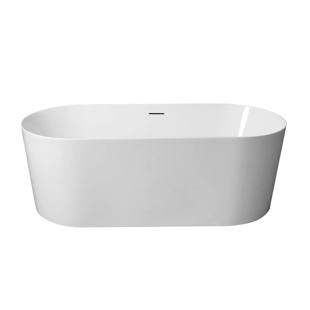 MERCIO ISEO FREESTANDING BATHTUB GLOSS WHITE (AVAILABLE IN MULTIPLE SIZES)