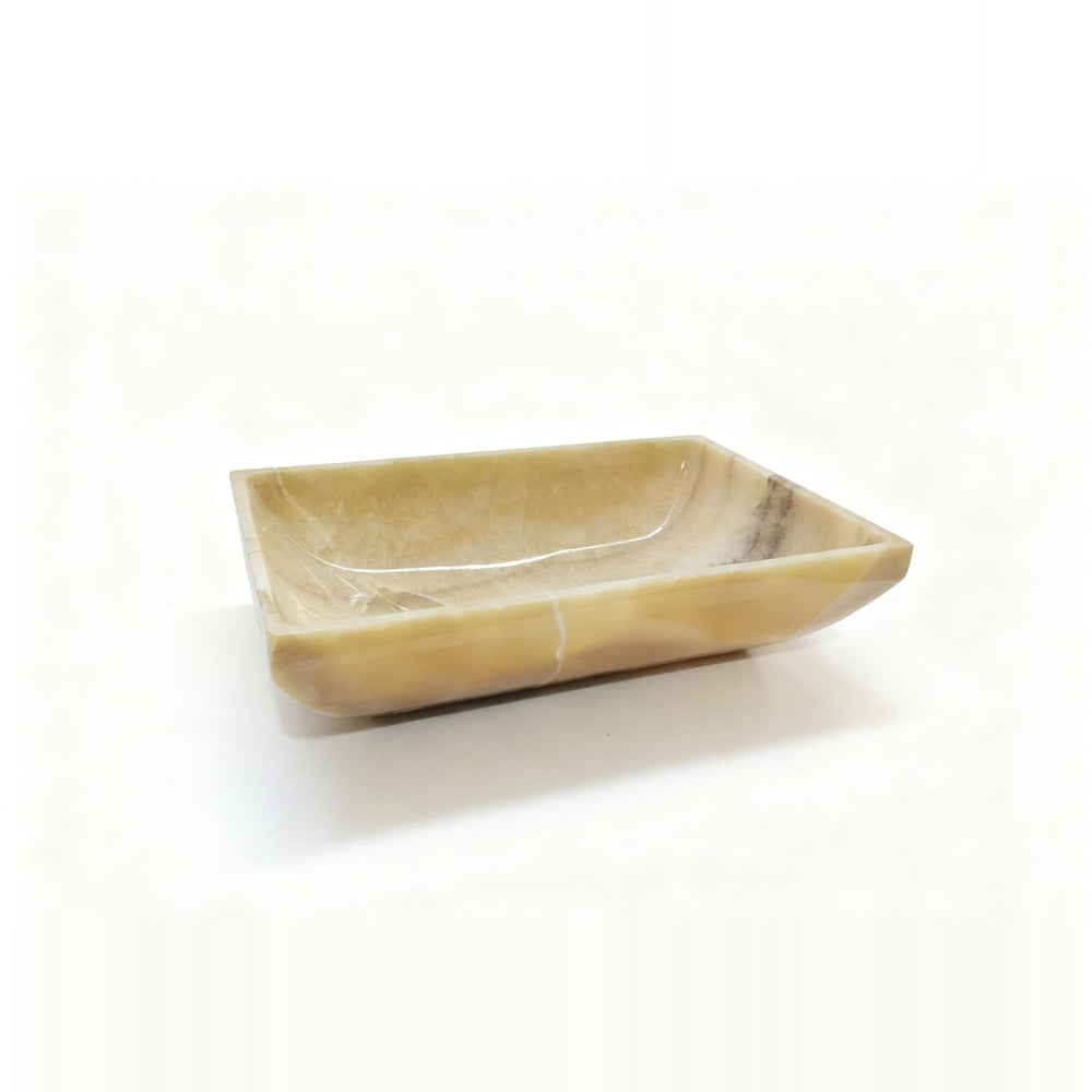 INFINITY ART BASIN ABOVE COUNTER SQUARE MARBLE 420MM