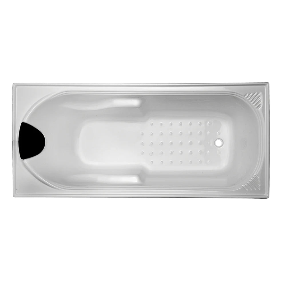 BROADWAY ISABELLA BUILT-IN BATHTUB GLOSS WHITE (MULTIPLE SIZES AVAILABLE)