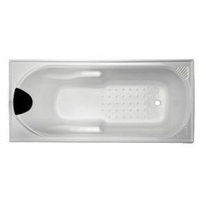 BROADWAY ISABELLA BUILT-IN BATHTUB GLOSS WHITE (MULTIPLE SIZES AVAILABLE)
