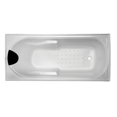 BROADWAY ISABELLA BUILT-IN BATHTUB GLOSS WHITE (MULTIPLE SIZES AVAILABLE)