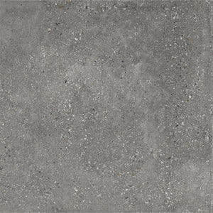 EVERSTONE STONE CEMENT ANTHRACITE POLISHED 600X600MM SQUARE TILE (PER BOX)