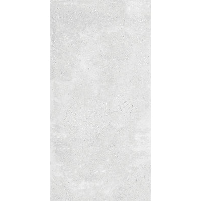 EVERSTONE STONE CEMENT WHITE POLISHED 1200X600MM RECTANGLE TILE (PER BOX)