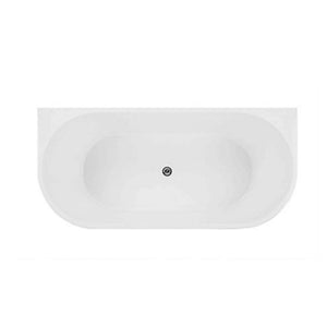 INSPIRE VERONA BACK-TO-WALL FREESTANDING BATHTUB MATTE WHITE (AVAILABLE IN 1500MM AND 1700MM)