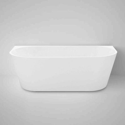 INSPIRE VERONA BACK TO WALL FREESTANDING BATHTUB MATTE WHITE (AVAILABLE IN 1500MM AND 1700MM)