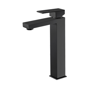 IKON ROSA BASIN MIXER HIGH RISE 253MM MATTE BLACK