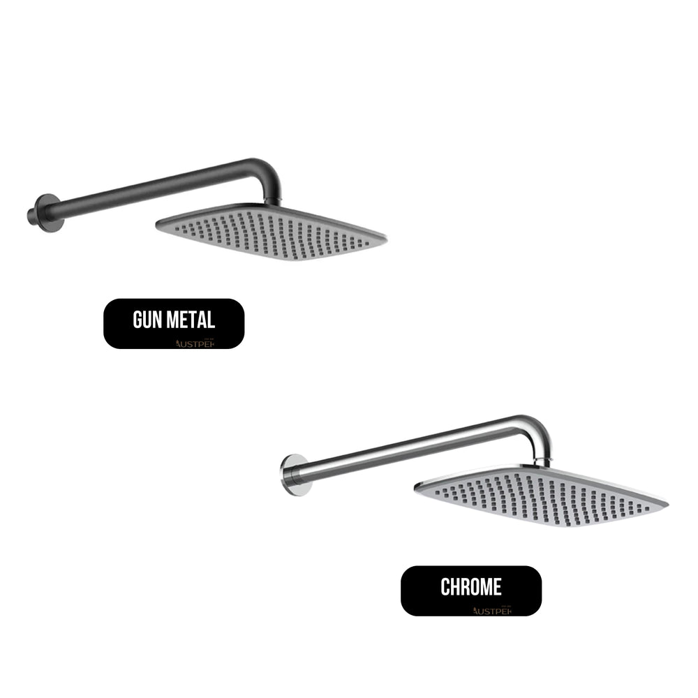 FELTON AXISS RAIN HEAD WALL MOUNTED 300MM BLACK