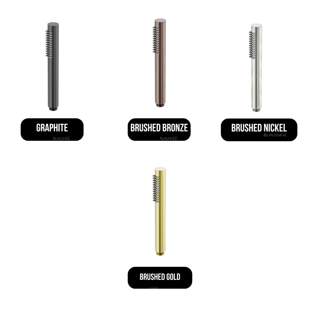 NERO ZEN SS316L HAND SHOWER 216MM GRAPHITE
