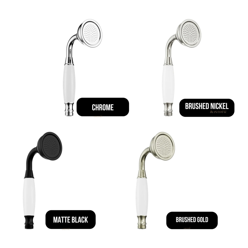 NERO YORK METAL HAND SHOWER 212MM CHROME