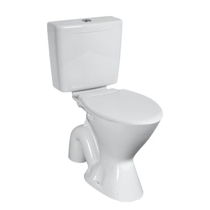 JOHNSON SUISSE WINDSOR CLOSE COUPLED PLASTIC LINK S TRAP TOILET SUITE WHITE