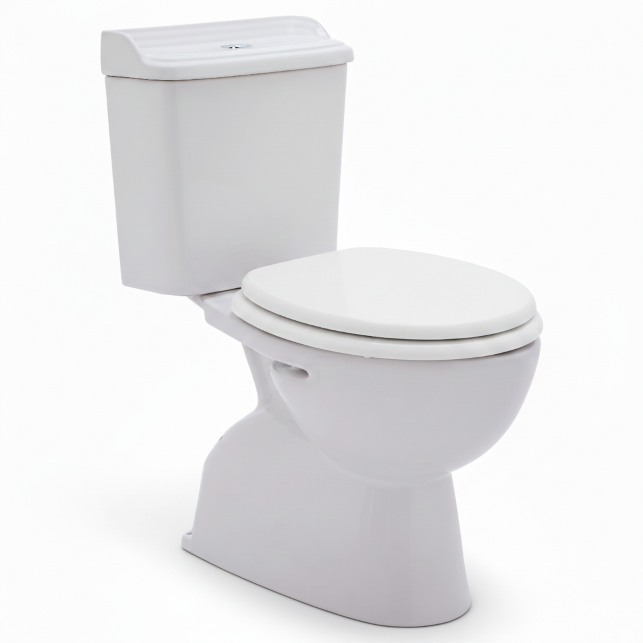 JOHNSON SUISSE COLONIAL II CLOSE COUPLED TOILET GLOSS WHITE