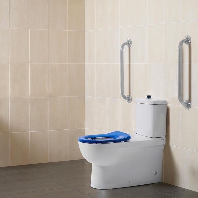 JOHNSON SUISSE LIFE ASSIST FTW RIMLESS TOILET SUITE WHITE