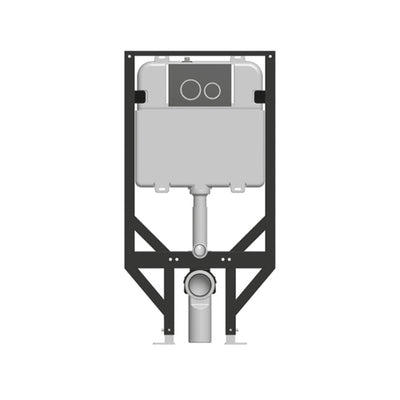 JOHNSON SUISSE ECONOFLUSH FRAMED IN-WALL CISTERN