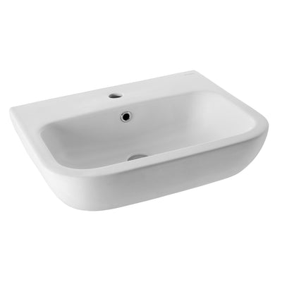 JOHNSON SUISSE EMILIA WALL HUNG BASINS WHITE 560MM