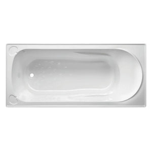 JOHNSON SUISSE PROJECT PREMIUM ACRYLIC BUILT IN BATH GLOSS WHITE (AVAILABLE IN 1500MM AND 1700MM)