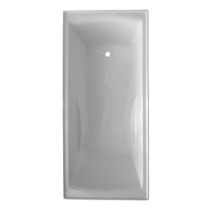 JOHNSON SUISSE SELECT MKII ACRYLIC BUILT IN BATH GLOSS WHITE (AVAILABLE IN 1500MM, 1600MM AND 1700MM)
