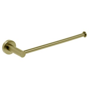 JOHNSON SUISSE VENEZIA TOWEL HOLDER 250MM BRUSHED BRASS