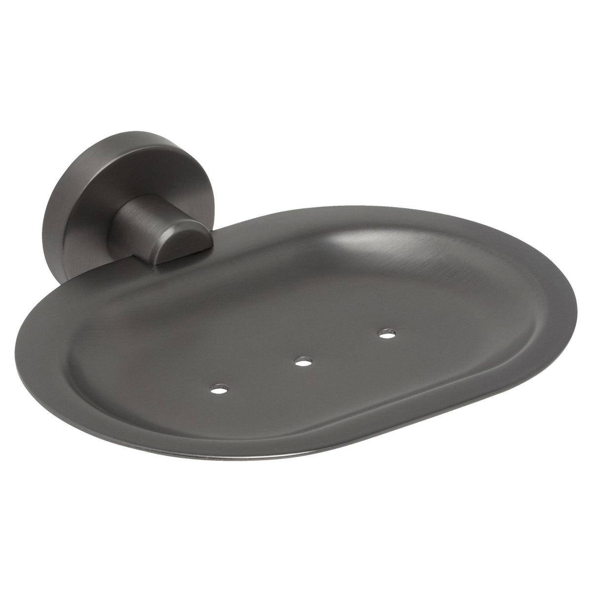 JOHNSON SUISSE VENEZIA SOAP DISH 140MM GUNMETAL