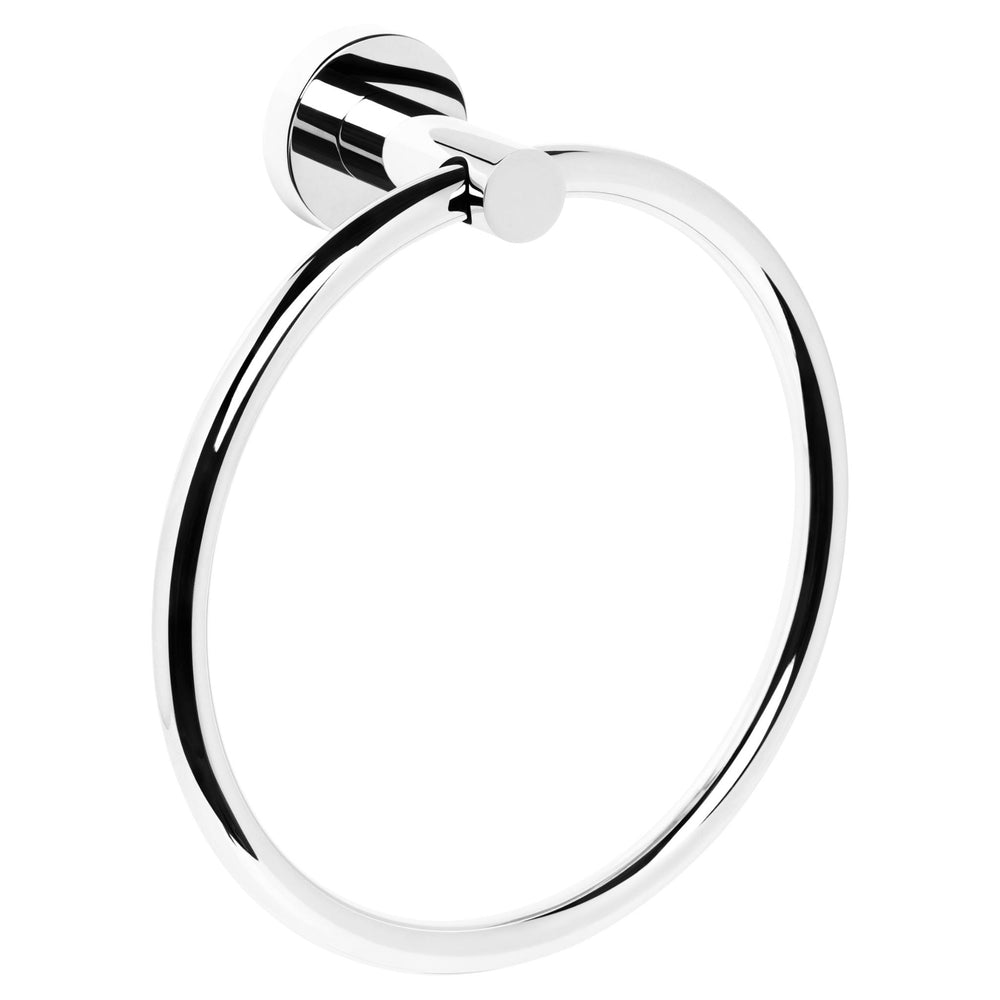 JOHNSON SUISSE VENEZIA TOWEL RING 177MM CHROME