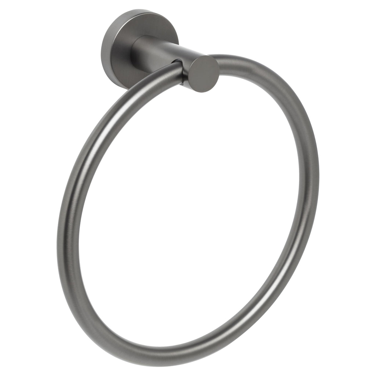 JOHNSON SUISSE VENEZIA TOWEL RING 177MM GUN METAL