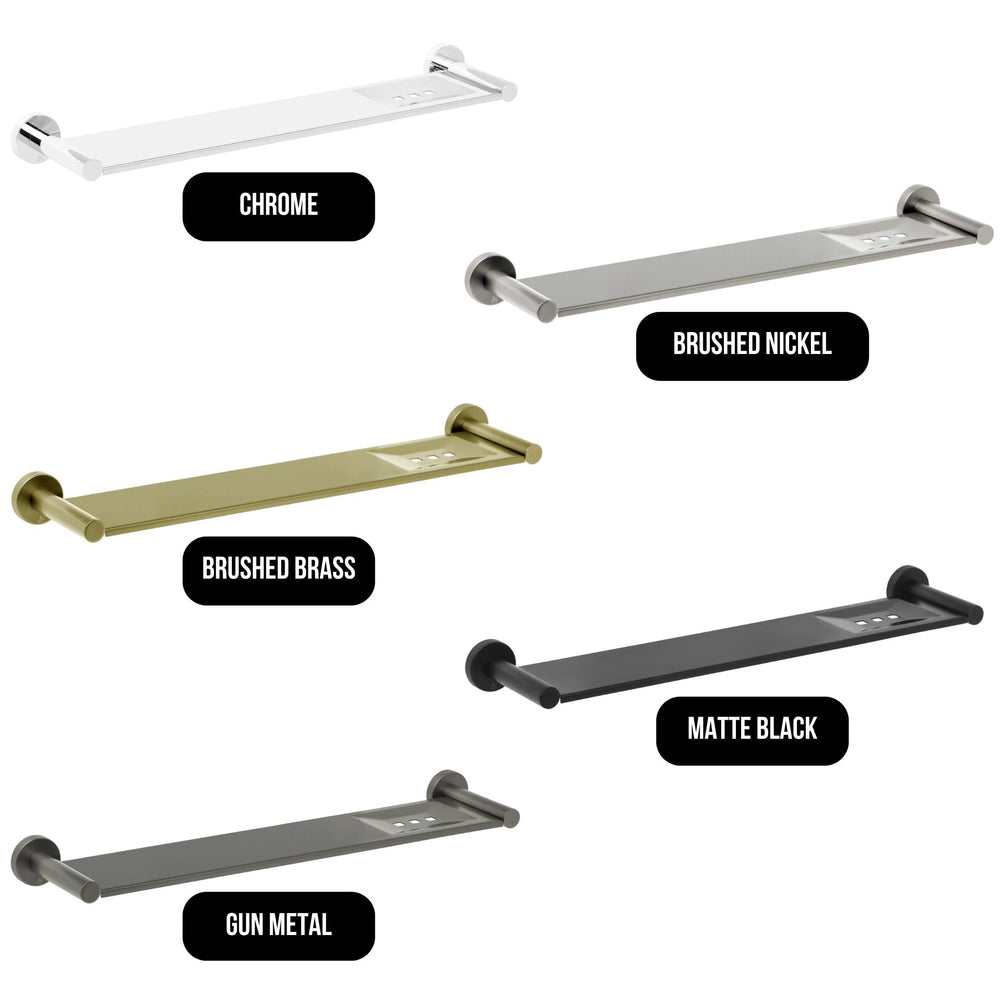JOHNSON SUISSE VENEZIA VENEZIA METAL SHELF 450MM CHROME
