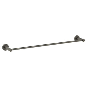 JOHNSON SUISSE VENEZIA SINGLE TOWEL RAIL GUN METAL (ALSO AVAILABLE IN 600MM AND 900MM)