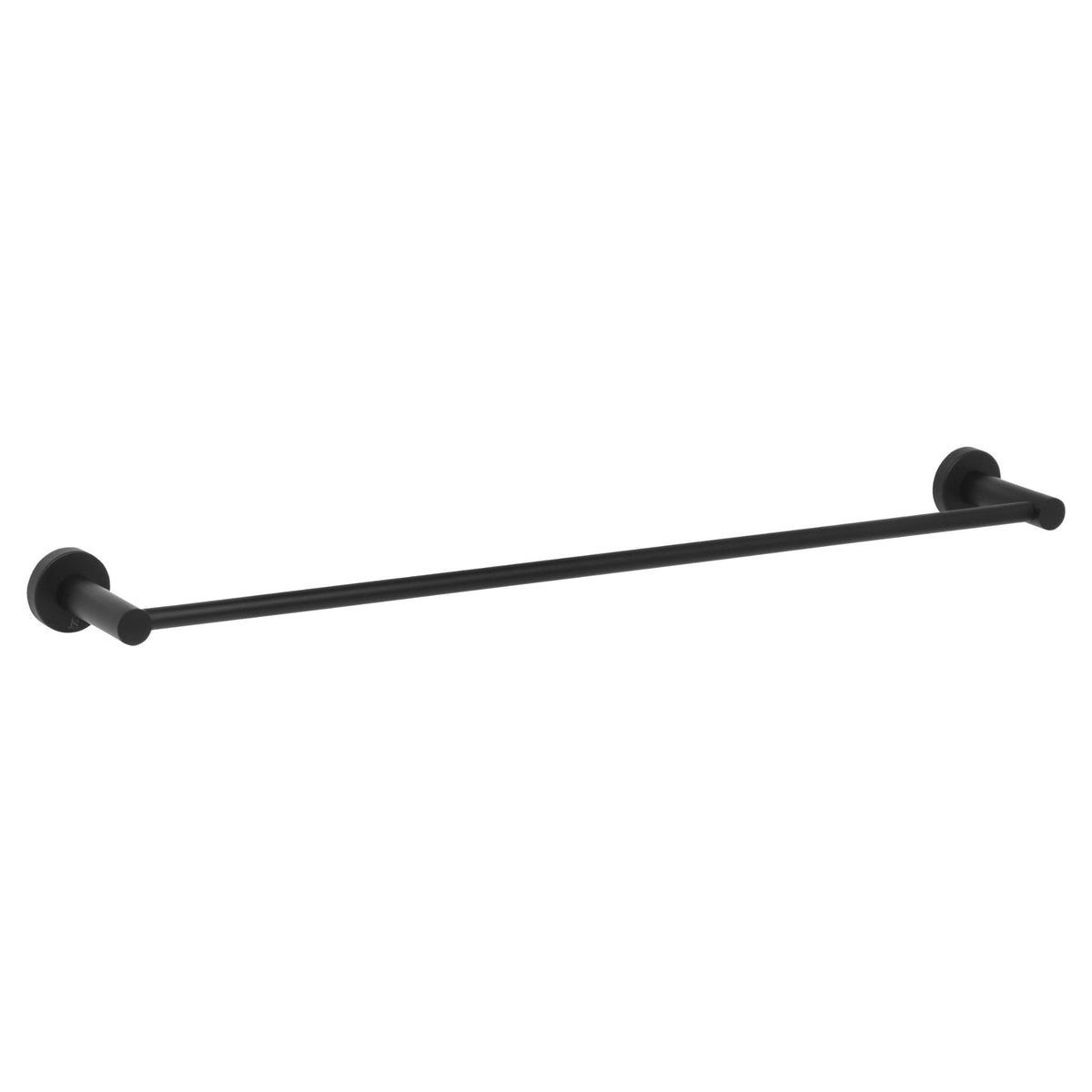 JOHNSON SUISSE VENEZIA SINGLE TOWEL RAIL MATTE BLACK (ALSO AVAILABLE IN 600MM AND 900MM)