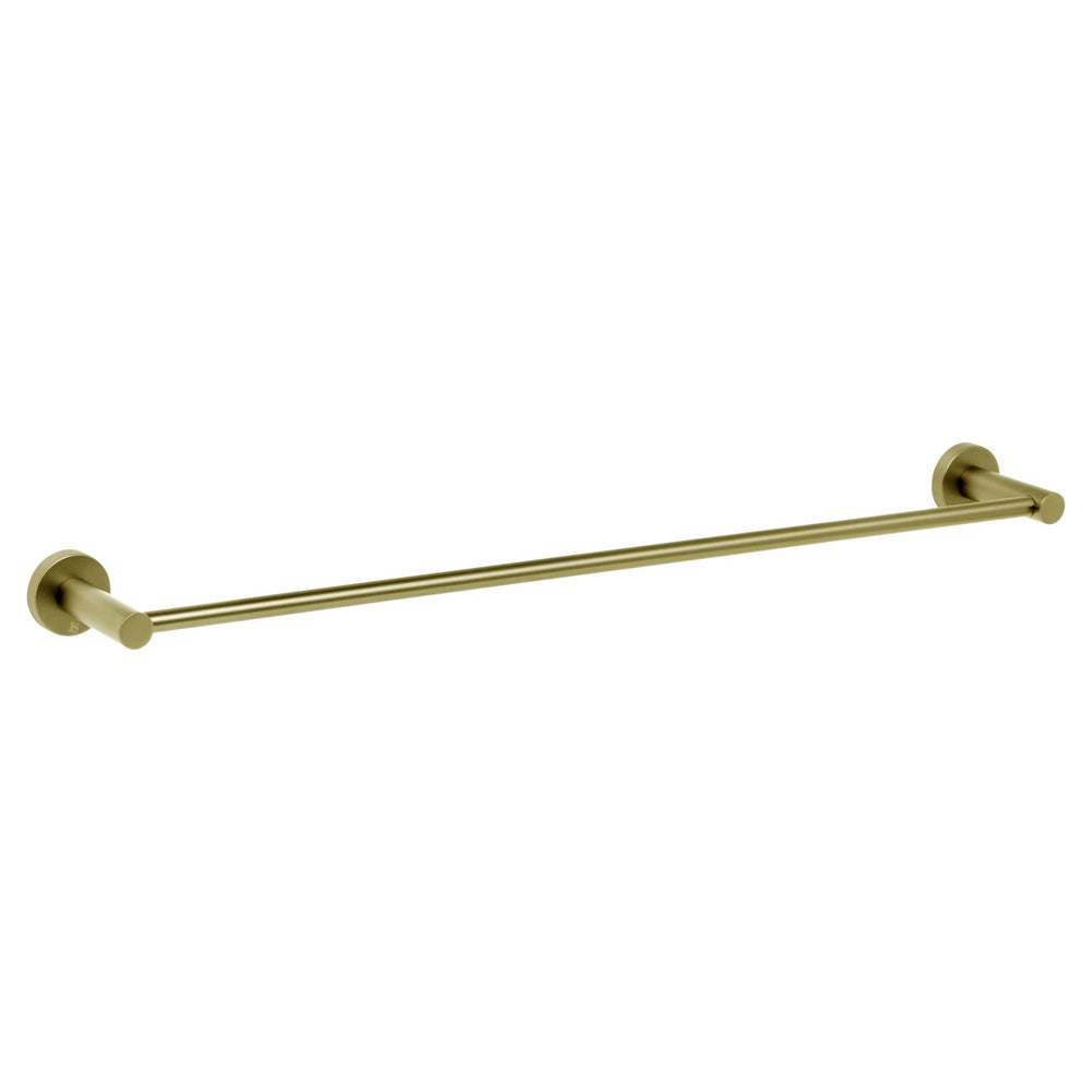 JOHNSON SUISSE VENEZIA SINGLE TOWEL RAIL BRUSHED BRASS (ALSO AVAILABLE IN 600MM AND 900MM)