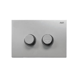 JOHNSON SUISSE IN-WALL ECONOFLUSH AIR PNEUMATIC RAISED FLUSH BUTTON 245MM CHROME