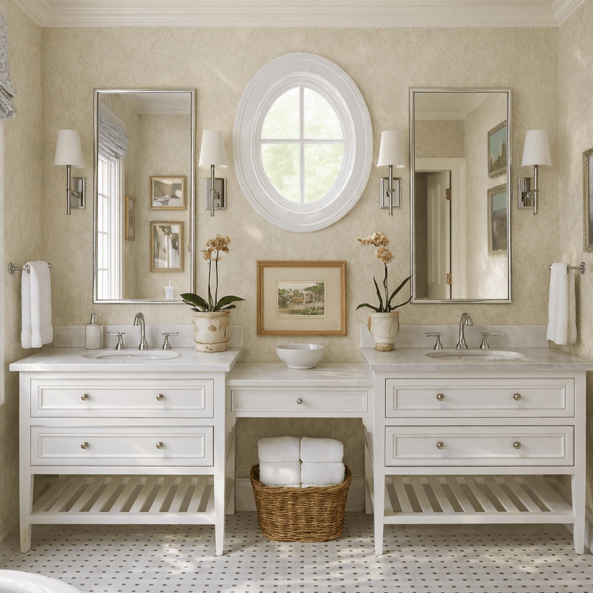 JOINERY BY BEARS AUDREY CLASSIC WHITE 900MM SINGLE BOWL FLOOR STANDING VANITY PACKAGE