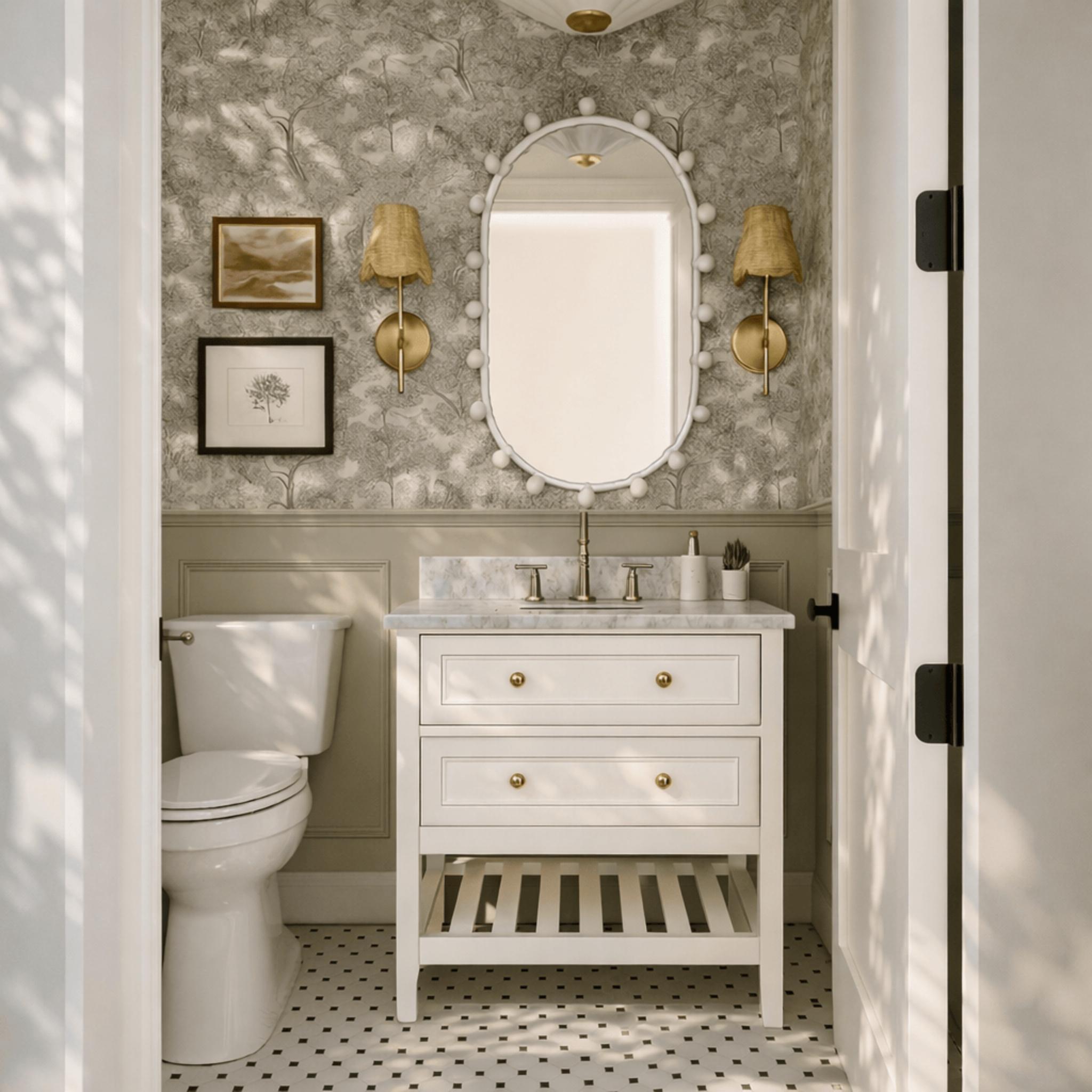 JOINERY BY BEARS AUDREY CLASSIC WHITE 900MM SINGLE BOWL FLOOR STANDING VANITY PACKAGE