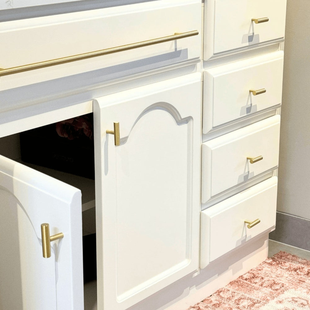 JOINERY BY BEARS ELISE CLASSIC WHITE 1200MM SINGLE BOWL FREESTANDING VANITY PACKAGE