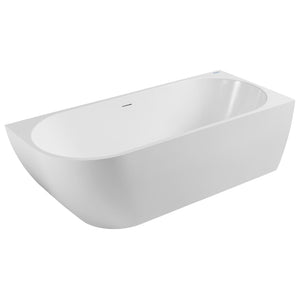 JOHNSON SUISSE VENEZIA RIGHT HAND CORNER ACRYLIC BATH WHITE (AVAILABLE IN 1500MM AND 1700MM)