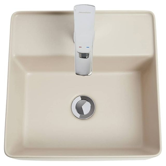 JOHNSON SUISSE VENEZIA SQUARE 1TH COUNTER TOP BASINS SAND 350MM