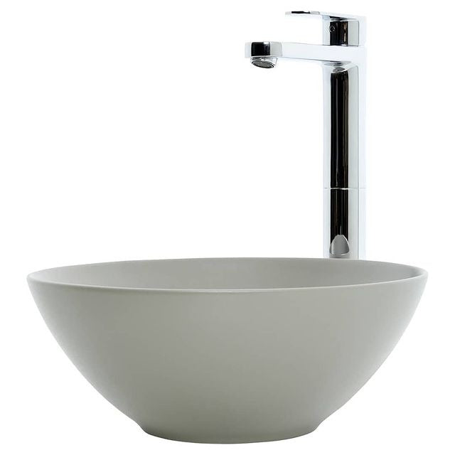 JOHNSON SUISSE VENEZIA ROUND BOWL COUNTER TOP BASINS ASH 350MM